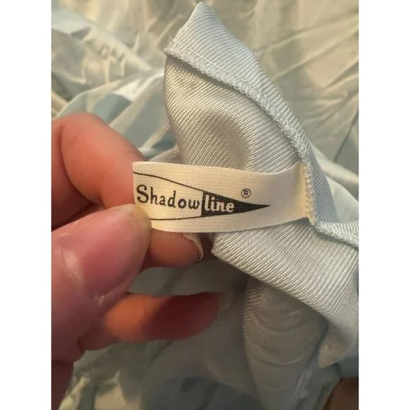 Vintage Shadowline Peignoir Set Nightgown and Robe 2 PC L
